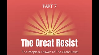 Part-7 ⁣The Great Resist Conference.