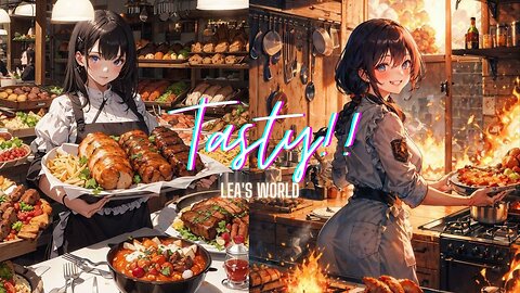 Food anime aesthetic 🍳🍜🍛🍲🥟