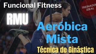 Funcional Fitness | Técnica Ginástica | Princípios Progressão Habilidades | #shorts Aeróbica Mista.
