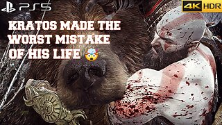 KRATOS KILLED HIS SON ATREUS (Kratos vs the Bear)