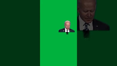 Green screen biden im laughing too