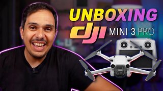 Unboxing DJI Mini 3 Pro