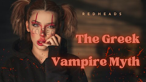 Redheads: The Greek Vampire Myth #short #viral #video