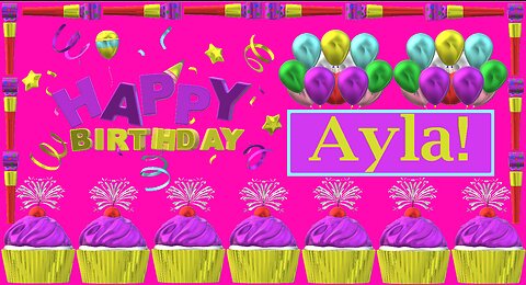 Happy Birthday 3D - Happy Birthday Ayla - Happy Birthday To You - Happy Birthday Song