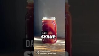 Homemade Date Syrup #shorts #foodshorts