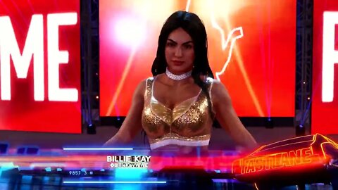 WWE 2k22 Billie Kay Entrance