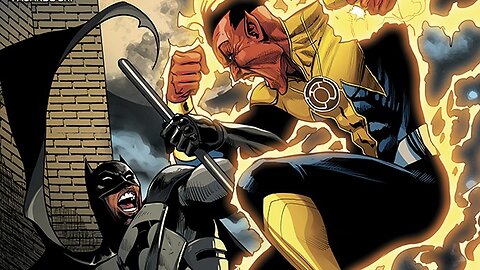 Batman versus Sinestro