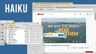 Testing out Haiku OS - Free & Open Source BeOS remake