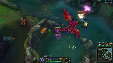 Jungle Kha'Zix Gameplay 6/1/4 - Bruiser Gameplay