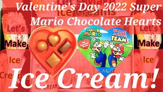 Valentine's Day 2022 Ice Cream Super Mario Milk Chocolate Hearts