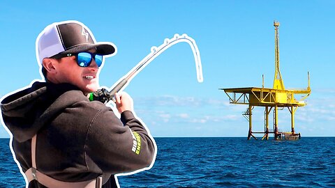 Deep Sea Fishing ABANDONED Military Tower (Saltwater Fishing)