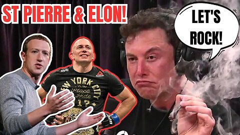 UFC Hall Of Famer Georges St Pierre WILL TRAIN Elon Musk for FIGHT vs Facebook CEO Mark Zuckerberg!