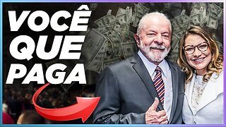 LULA E JANJA TORRAM DINHEIRO EM EXTERIOR!