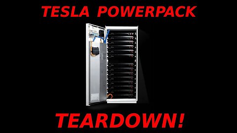 Tesla Powerpack Module Teardown