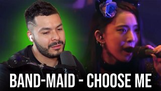 BAND-MAID Choose Me Live (Reaction!)