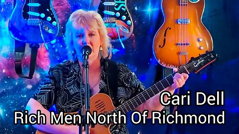 Rich Men From Richmond- Oliver Anthony live guitar cover by Cari Dell (Female version)