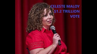 Celeste Maloy discussing vote