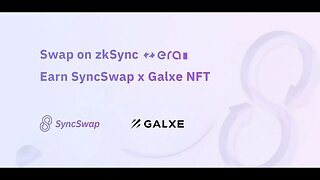 Earn Free SyncSwap $SYNC NFT Airdrop Guide