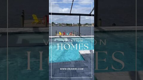 Vacation in Style 😎 #vacationhome #capecoral #travelguide #ferienhaus #vacationrentals