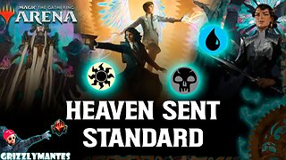🔵⚪⚫👼ANGELS FROM ABOVE👼⚫⚪🔵|| March of the Machine || [MTG Arena] Bo1 Esper Angel Standard Deck
