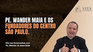 Vita nas Catacumbas: Pe. Wander Maia e os fundadores do Centro São Paulo.