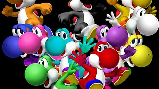 bro is complaining about the amount of yoshis in mario wonder