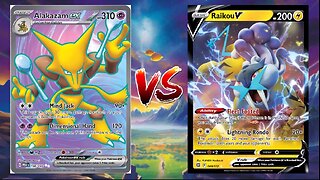 Pokemon TCG Live Alakazam EX Mimikyu VS Raikou V Miraidon EX!!