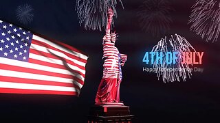 Happy 4th of July, 3D-printed Statue of Liberty #shorts #4thofjuly #shortswithcamilla #usa