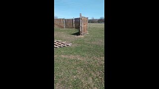 Building A Round Pen For The Horses