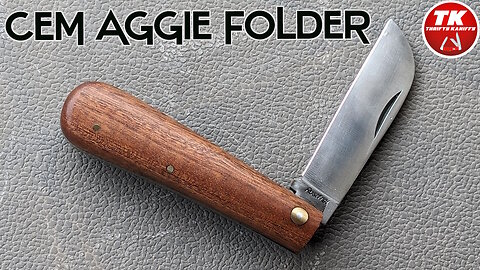 CEM Cutlery Agricultural Folder Pocket Knife 1701
