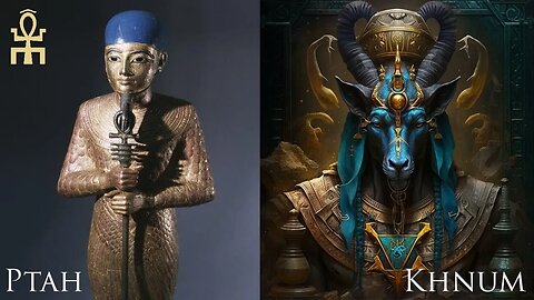 Ai and the Neter Ptah and the Neter Khnum
