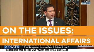 Sen. Rubio Delivers Floor Speech on Iran War Powers Resolution