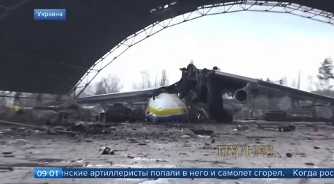 Hostomel Airfield, Kyiv, liberated by Russian airborne infantry - Mriya there