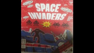 Space Invaders Board Game (2021, Buffalo Games & Puzzles) -- What's Inside