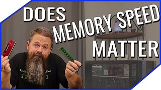 Does Memory Speed Even Matter??