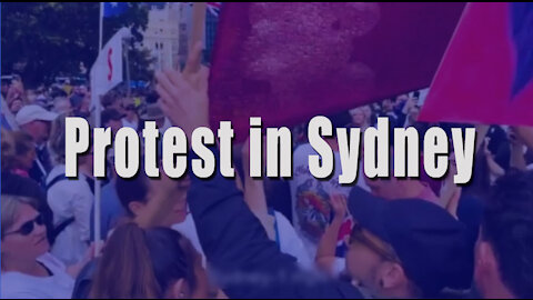 Huge Protest in Sydney Australia