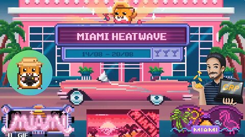 Miami Heatwave - Novo Evento de Progressão da Rollercoin + Caça ao Tesouro