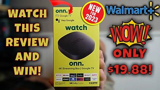 👀 WALMART'S NEW ONN. 4K STREAMING BOX - REVIEW & GIVEWAY 👀