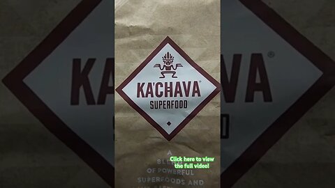 Ka’Chava Meal Replacement Shake Review!