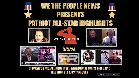 Situation Update - Patriot All Star Highlights: Benjamin Fulford, David Nino Rodriguez, Gene Decode,