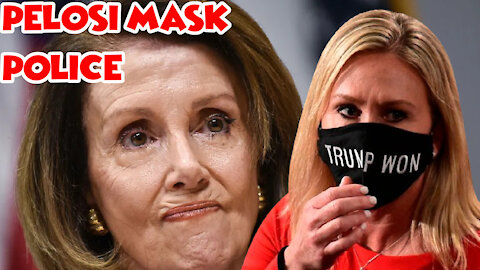 Pelosi Orders Capitol Police To Arrest House Members Not Wearing Masks