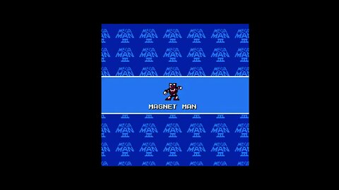 Mega Man 3 Title Screen.