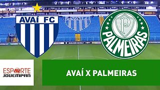 Avaí 2 x 1 Palmeiras - 20/11/17 - Brasileirão