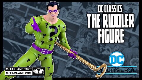 McFarlane Toys DC Multiverse DC Classics The Riddler Figure @TheReviewSpot