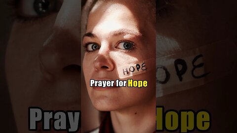 Morning Prayer for Hope #jesusislord #god #bible #christian