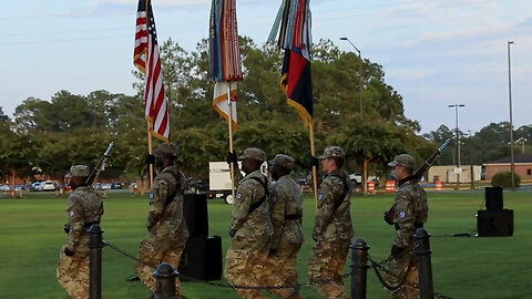 3rd Infantry Division 2023 Marne Hero Days Marne Tattoo and Casing of Colors