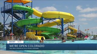 Aurora opening two outdoor pools today