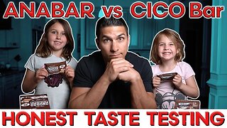 ANABAR vs CICO Bar HONEST Review from My KIDS – @Greg Doucette CICO Bar vs @Remington James ANABAR