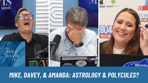 Mike Davis, Davey Hartzel, & Amanda Talking Astrology & Polycules?