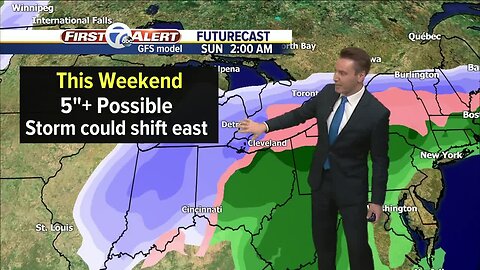 Winter storm possible in Michigan this weekend
